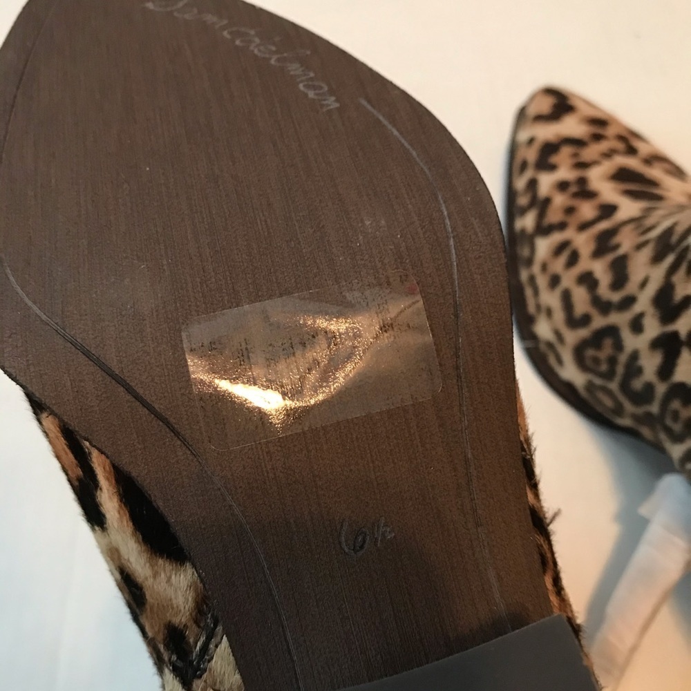 Sam Edelman WALDEN ANKLE BOOTIE sand leopard - Picture 11 of 11